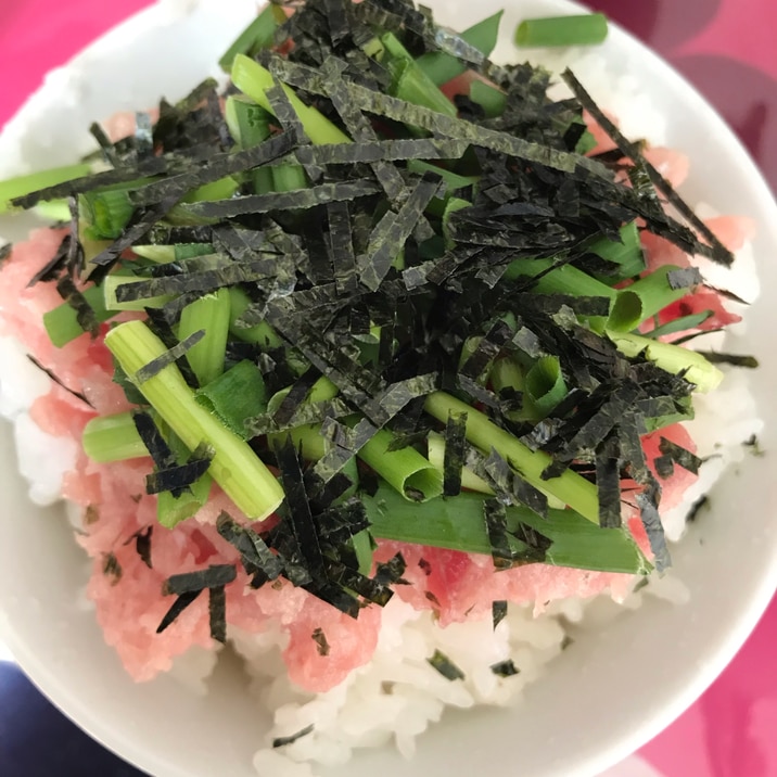 絶品ねぎとろ丼